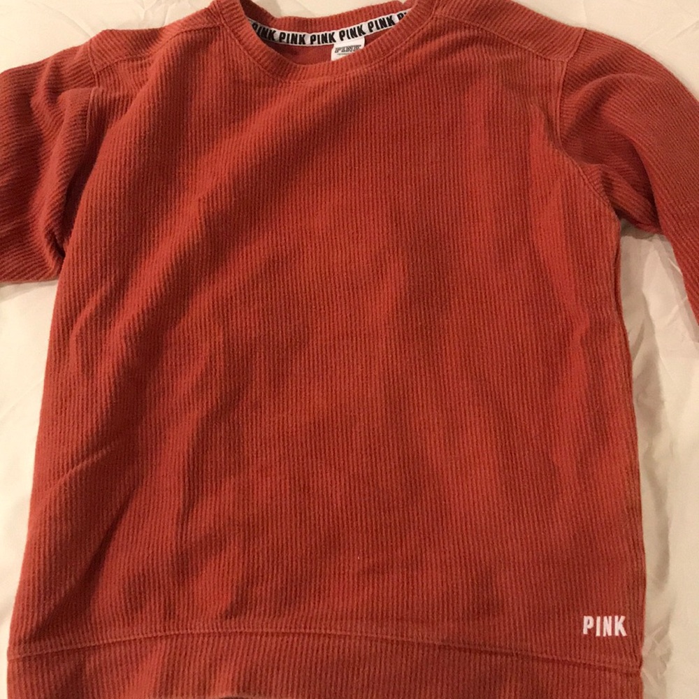 Victoria’s Secret Pink ribbed sweatshirt